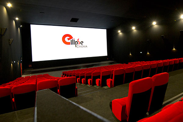 Salle du cinéma Ellipse à Ajaccio