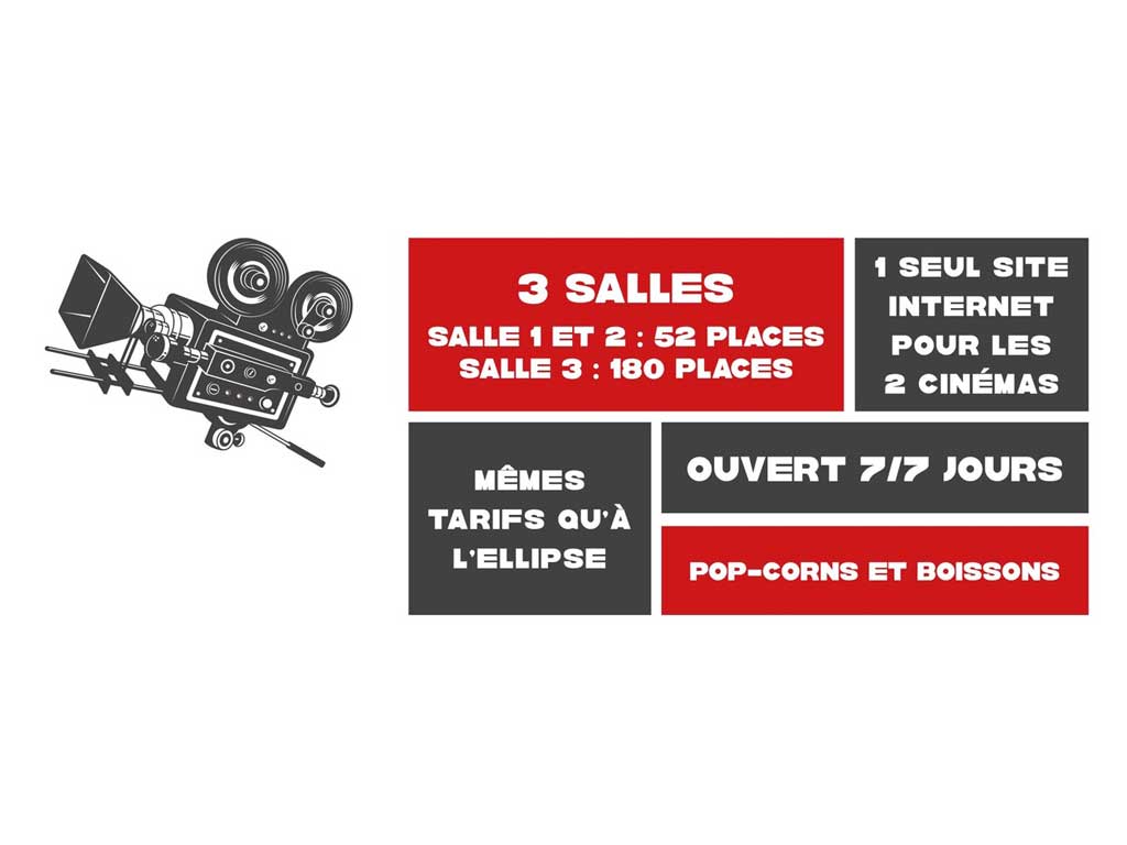 Offres du cinéma le Laetitia diffusant de la publicité en Corse à Ajaccio