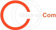 Logo de CorsicaCom, agence média et régie publicitaire en Corse